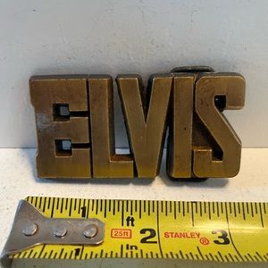 1980’s vintage brass colored belt buckle